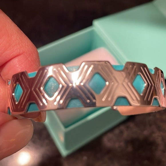 Les Georgettes by Altesse silver customizable jewelry in leather bracelet - Picture 2 of 6